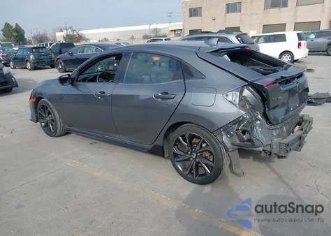 2018 Honda Civic Sport из США, поврежденный, VIN SHHFK7G4XJU215778